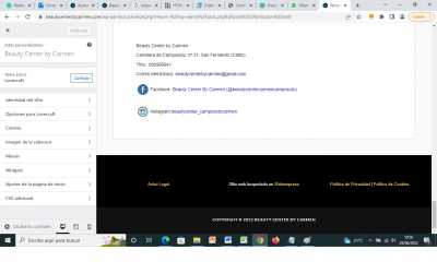beautycenterbycarmen footer pc
