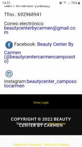 beautycenterbycarmen footer movil 2