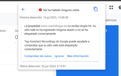 No se a etiquetado