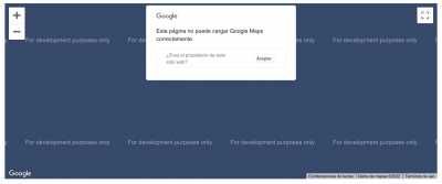 No carga Google maps