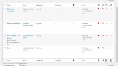 Entradas 