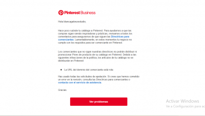 Correo Pinterest