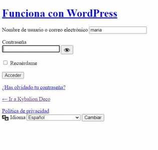 acceso wp