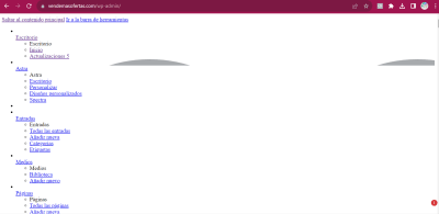Captura de Wordpress