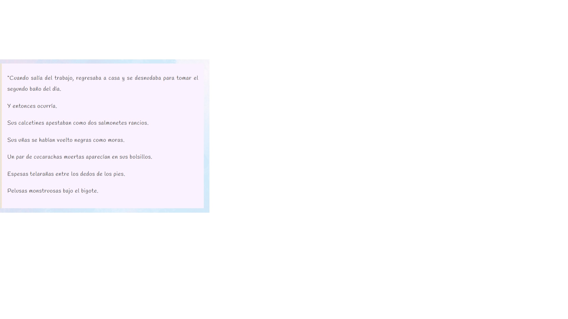 pantallazo interlineado