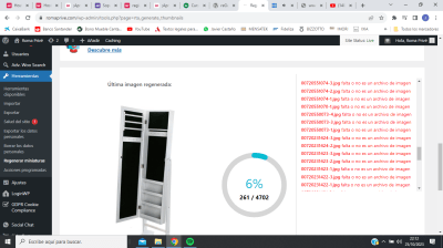 regenerando imágenes