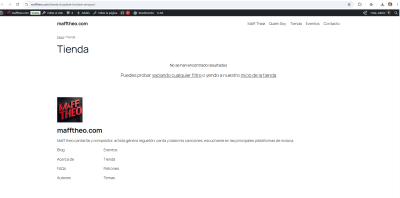 Captura Tienda Mafftheo no se visualiza
