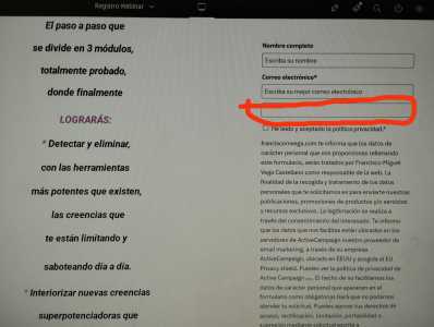 Recuadro a eliminar.