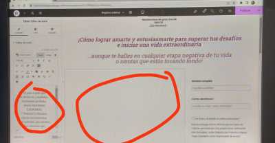 Publicación en blanco