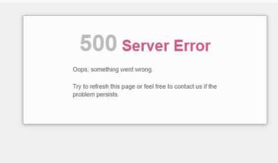 error direccion