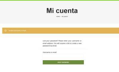 restablecer contraseña