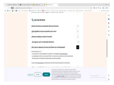 PORQUE NO SALE DIRECTO