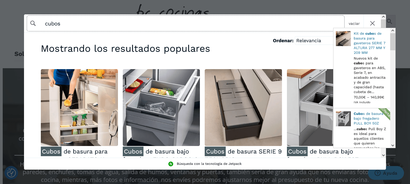 PC COCINAS - Estudio de cocinas - Cubos de basura bajo fregadero EURO CARGO  S