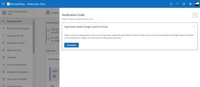 captura codigo de verificacion