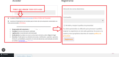 captura registro