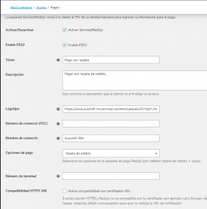 Plugin Redsys cfg 1