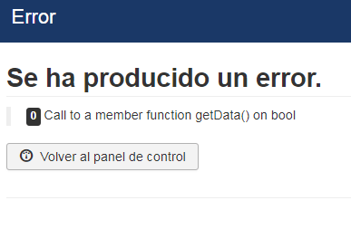 error joomla