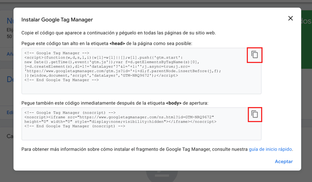instalar google tag