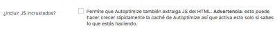 js inline autoptimize