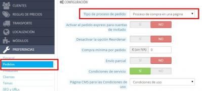 configuracion pasoscompraps