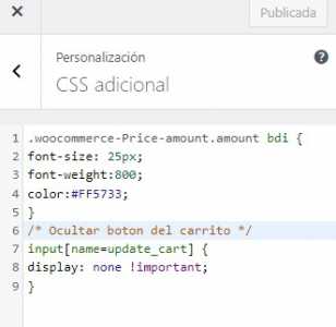 css adicional