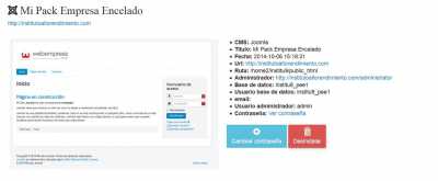 Pack Empresa Encelado Joomla   Aplicaciones Webempresa