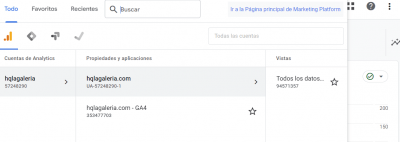 Captura google analytics