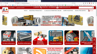 Ferretero Online   Seguridad para tu vivienda y negocio   Mozilla Firefox 24 05 2020 21 01 03