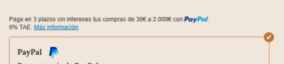 Captura msj paypal