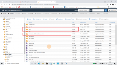 Admin Archivos CPanel