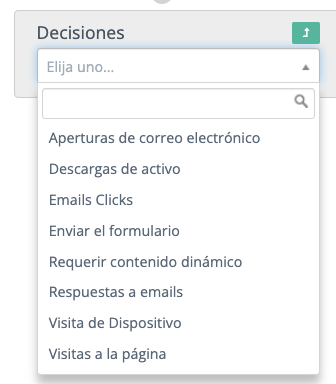 Decisiones de campañas