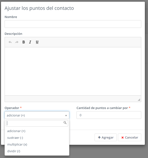 formularios lead scoring mautic