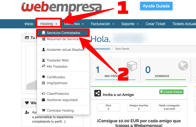 Cambiar contraseña wepanel Mautic