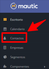 contactos mautic