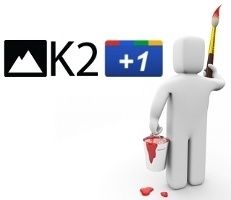 Insertar el botón de Google +1 en el título de artículos de K2