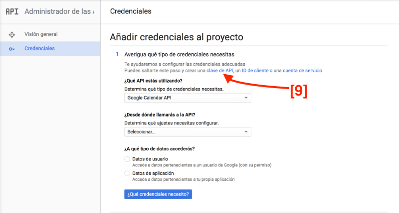 añadir Google Calendar a tu blog