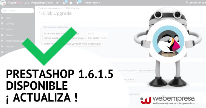 PrestaShop 1.6.1.5 PrestaShop 1.6.1.5