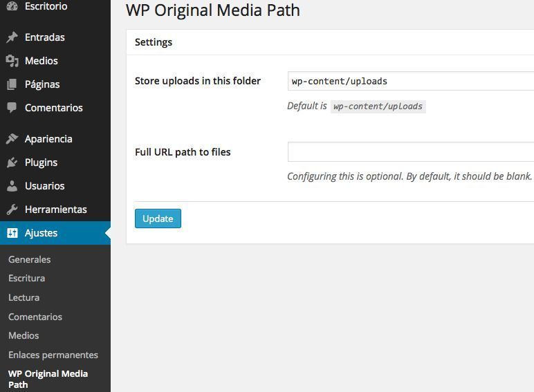Corregir las imágenes con enlaces rotos en la librería multimedia de