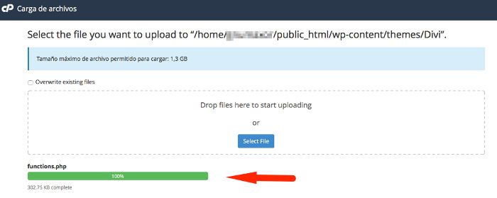 Sube la copia de Dropbox