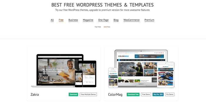 los 10 mejores sitios para descargar themes wordpress gratis temas gratis