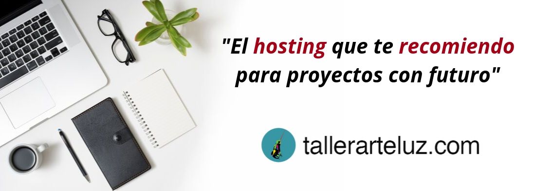 Hosting Taller Arteluz hosting wordpress español
