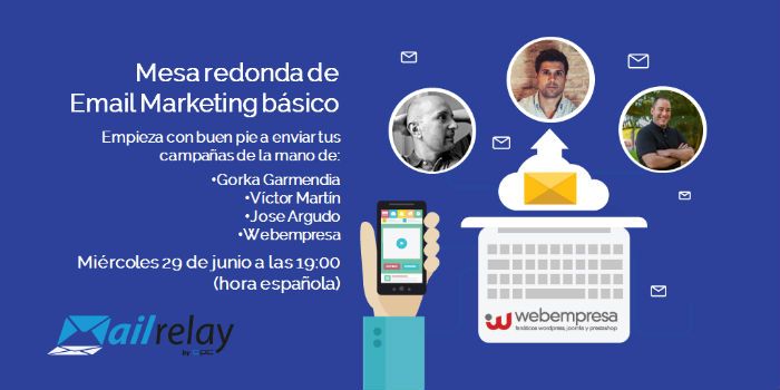 Webinar Email marketing Mesa redonda email marketing