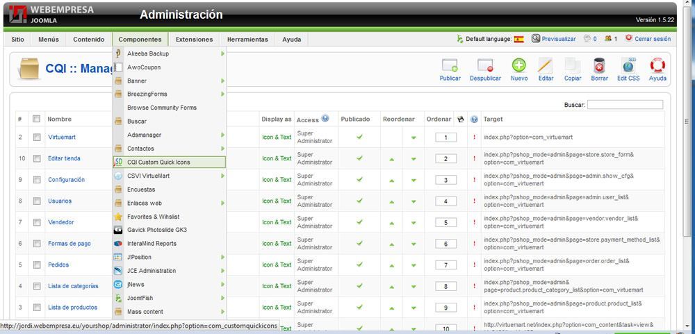 TÉLÉCHARGER VIRTUEMART 2.0.6