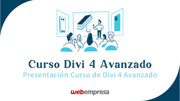 Curso Divi Avanzado - Presentación