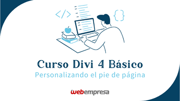 Curso Divi Básico - Personalizando el pie de página