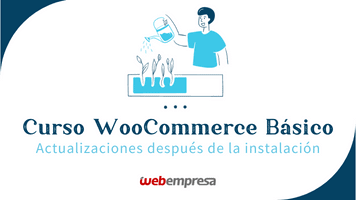 Curso WooCommerce Básico - Actualizaciones tras la instalación