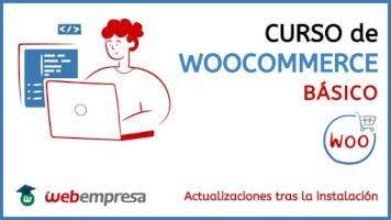 Curso de WooCommerce básico - Actualizaciones tras la instalación