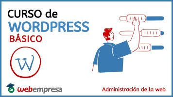 Curso de WordPress básico - Administración de la web