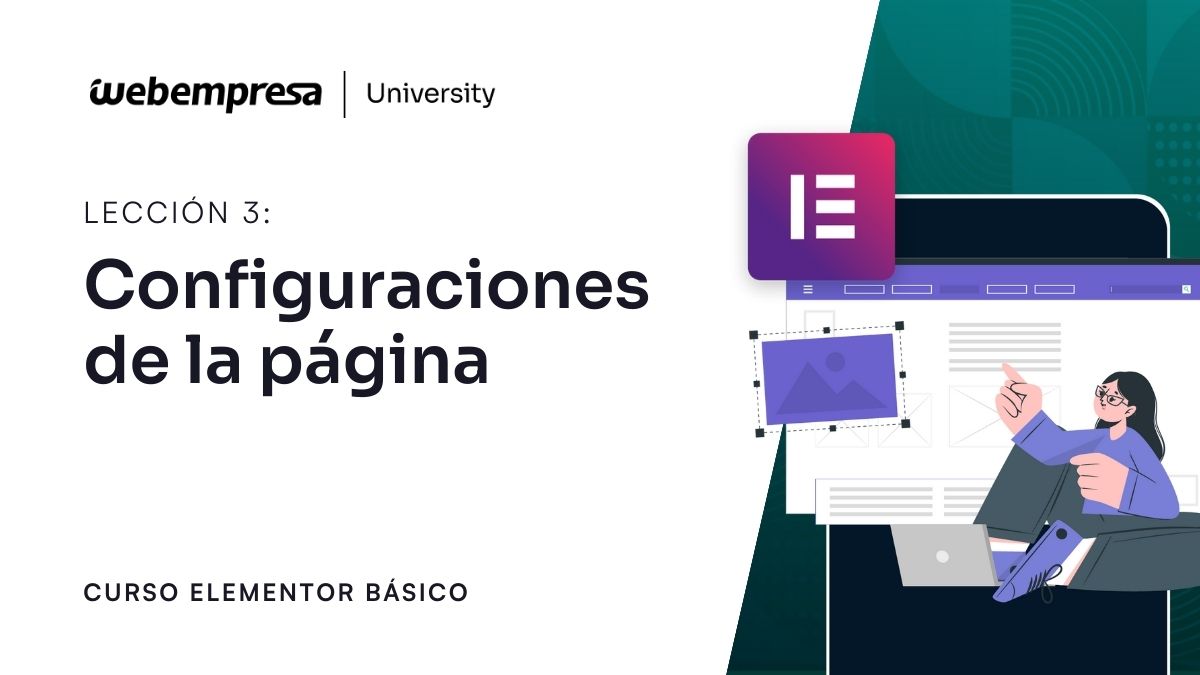 Curso Elementor Básico - Configuraciones en la página