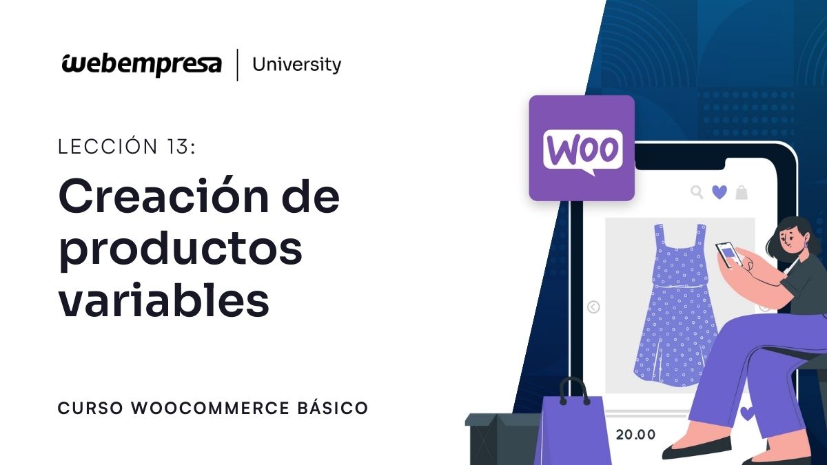 Curso WooCommerce Básico - Creación de productos variables